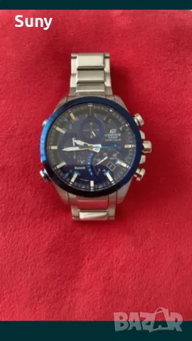 EDIFICE EQB-500 Мъжки Часовник Casio Edifice Sapphire Glass Solar Bluetooth - EQB-500, снимка 1 - Мъжки - 48423090