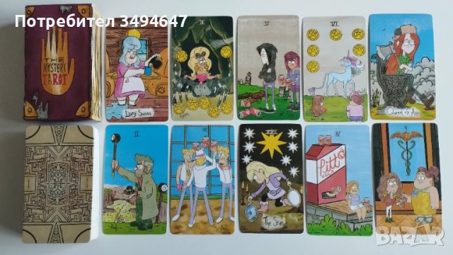 Таро карти в отлично състояние., снимка 2 - Езотерика - 51236198