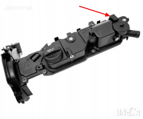 Мембрана картерни газове FORD VOLVO FIAT 1.6HDI 1704086,31330335,96419 64380рд Волво Фиат , снимка 3 - Части - 47551674