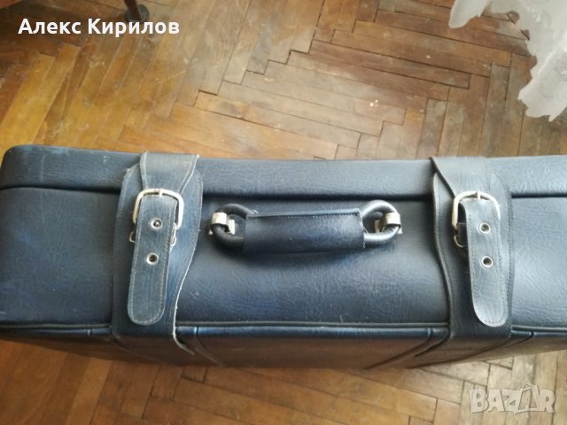 Куфар тъмно син, снимка 8 - Куфари - 31721982