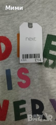 Нова детска блуза/туника на"Next"-Англия!, снимка 5 - Детски Блузи и туники - 42774482