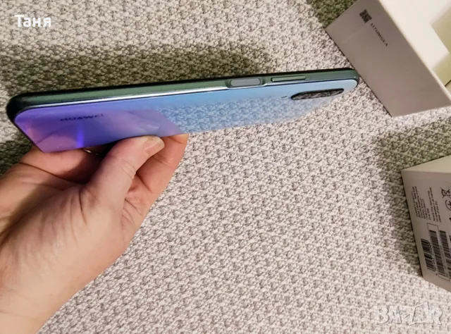 Телефон Huawei P Smart Pro 128GB - като нов, светло син, снимка 4 - Huawei - 50351740