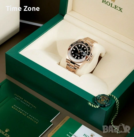 Rolex GMT-Master II 40mm 'Root Beer' Rose Gold Ceramic Automatic Различни Варианти, снимка 2 - Мъжки - 54072167