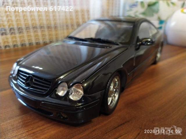 1:18 Метален модел на Mercedes Benz CL 500 Lorinser -Autoart , снимка 16 - Колекции - 53022644
