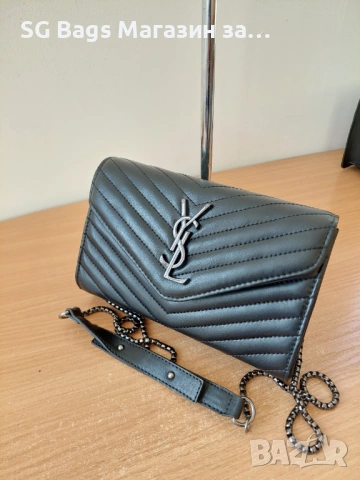 Ysl yves saint laurent дамска чанта през рамо лукс чанта  код 219, снимка 6 - Чанти - 43945983