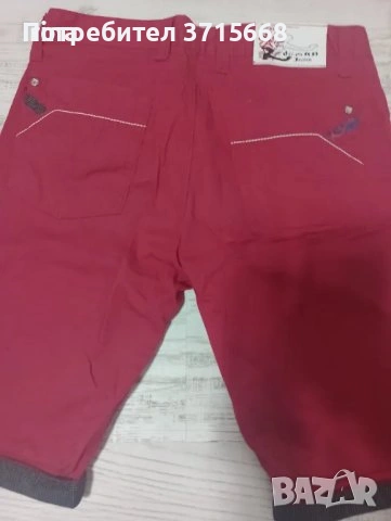 Мъжки къси панталони червени, снимка 4 - Къси панталони - 51914619