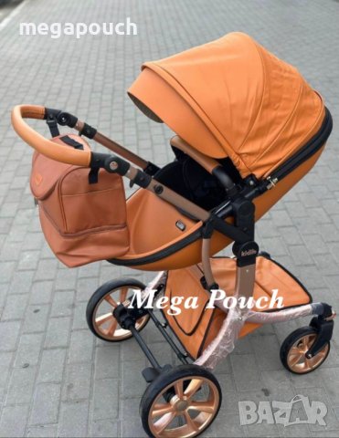 Луксозна Мултифункционална количка 3 в 1  L-Sun от Еко Кожа, снимка 9 - Детски колички - 42068906