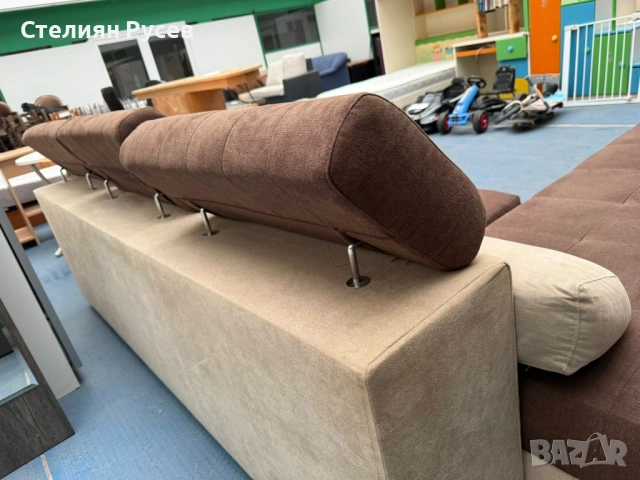 0602   ъглов холов разтегателен диван 280/230 см -цена 155 евро или  303.15 лева - без забележки , п, снимка 4 - Дивани и мека мебел - 53377218