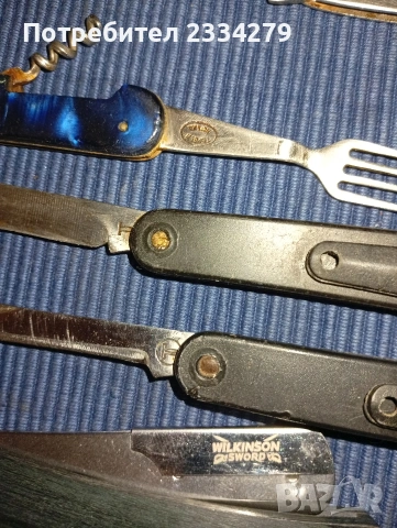 Стари ножове, различни видове , масап стар. , снимка 9 - Ножове - 53027619