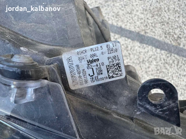 Десен фул лед фар Full Led Тойота Корола Toyota Corolla E210 само за 800лв. 81110-02S60, снимка 6 - Части - 51144701