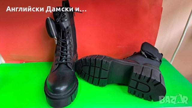 Английски дамски боти , снимка 6 - Дамски боти - 42915336