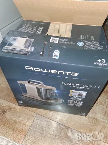 Перяща прахосмукачка Rowenta - Clean It Compac, снимка 3 - Прахосмукачки - 56171403