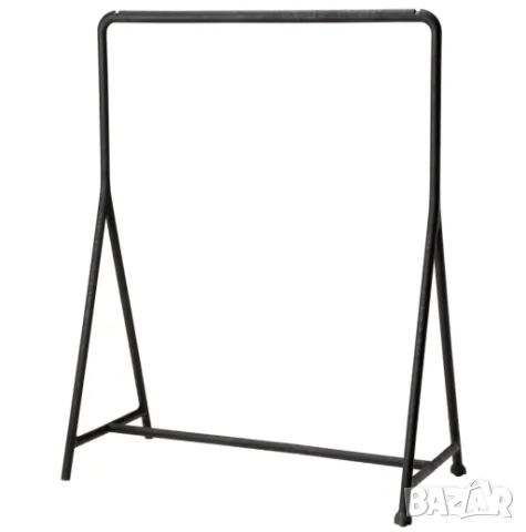 IKEA TURBO закачалка за дрехи / щендер, черна