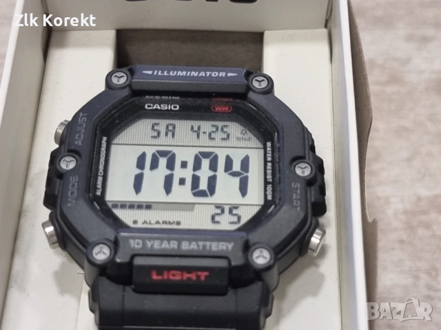 Мъжки часовник Casio Collection AE-1600H-1AVEF, снимка 4 - Мъжки - 54313049