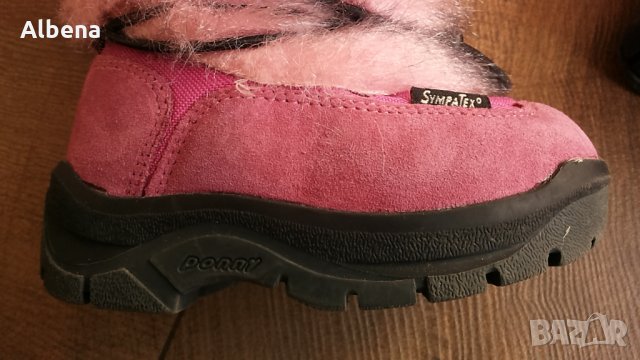 Ponny Sympa Tex размер EUR 22 апрески естествена кожа 13-5-S, снимка 5 - Бебешки боти и ботуши - 30710779