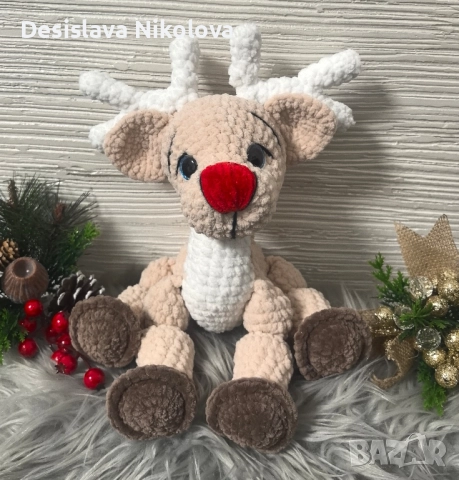 Амигуруми, плетена играчка , снимка 2 - Плюшени играчки - 52556238