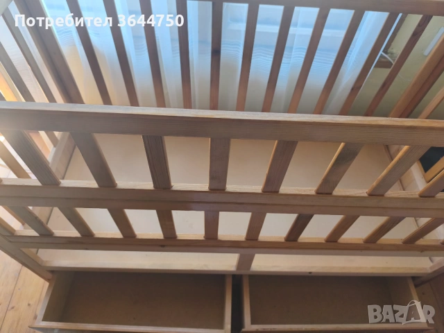 Детска кошара с матрак