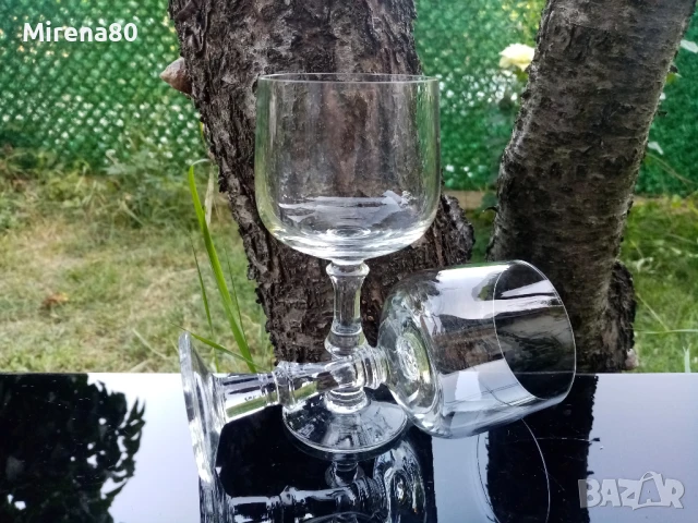 Български кристален сервиз за вино, снимка 5 - Сервизи - 50847743