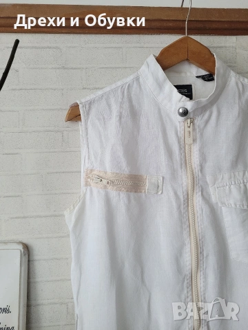 Бяла рокля G-Star реми 100% естествена материя , снимка 12 - Рокли - 54108695