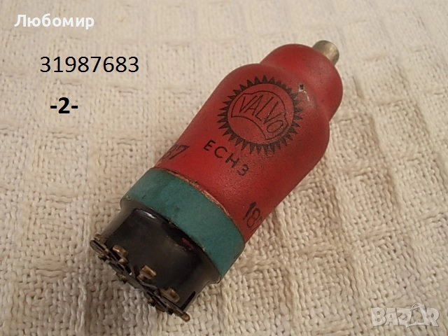 Радиолампи ECH и ECC - списък, снимка 2 - Друга електроника - 51710096