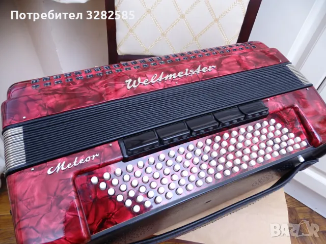 Акордеон Велтмайстер Метеор 120 баса НОВ, снимка 16 - Акордеони - 49074533