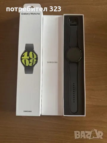 Смарт часовник Samsung Galaxy Watch 6, 44 mm, Graphite, снимка 7 - Смарт гривни - 49458193