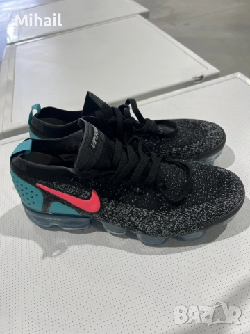 Чисто нови Nike Air VaporMax Flyknit 2.0 Hot Punch – 44 номер, снимка 6 - Спортни обувки - 56225196