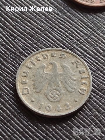 ДВЕ МОНЕТИ 1 райхспфенинг 1939 - 1942г. НАЦИСТКА ГЕРМАНИЯ ТРЕТИ РАЙХ С СВАСТИКА 26686, снимка 6 - Нумизматика и бонистика - 38459601