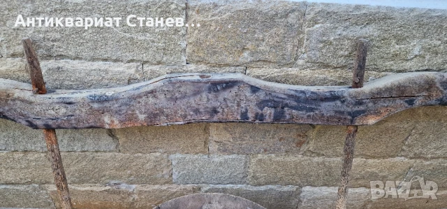 Автентичен хомот/ярем , снимка 2 - Антикварни и старинни предмети - 51330899