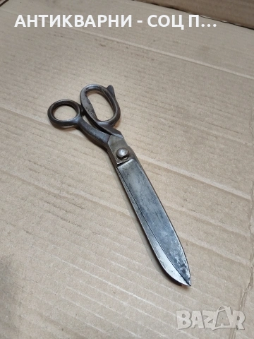 Соц Стара Българска Шивашка Ножица. НОМЕР 661., снимка 2 - Антикварни и старинни предмети - 53939245