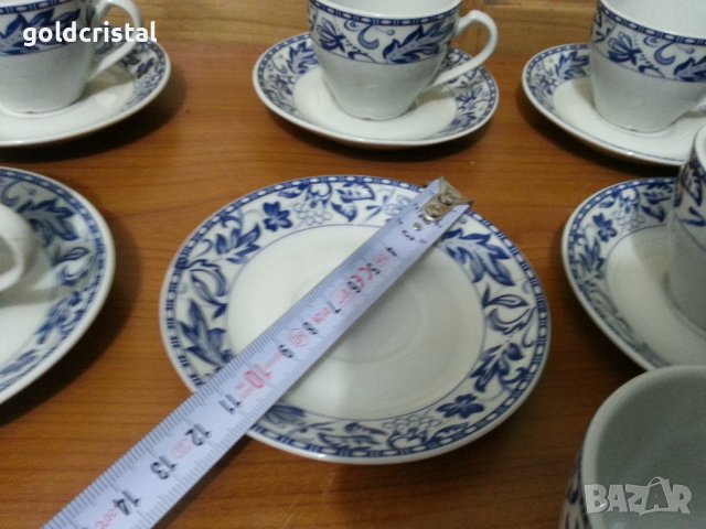 Стар български порцелан чаши за кафе , снимка 2 - Антикварни и старинни предмети - 38504695