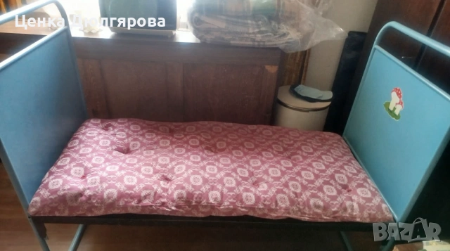 Детско легло с пружина, снимка 2 - Спални и легла - 54062894