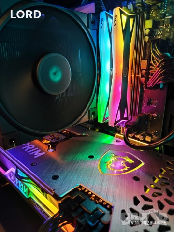 Геймърски i9 9900K, RTX 3070 8GB, RAM 16GB DDR4 3600, SSD 512GB NVME , снимка 5 - Геймърски - 52414686