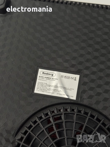 индукционен котлон Rosberg R51445J, снимка 3 - Котлони - 51506285