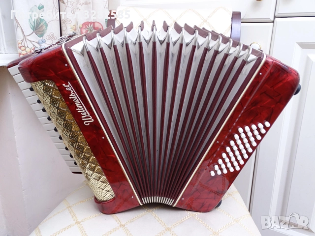 Акордеон Велтмайстер 40 баса, снимка 15 - Акордеони - 52131006