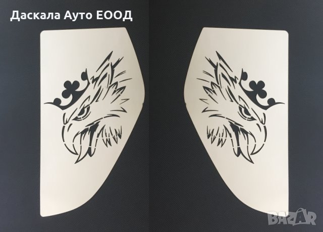 Комплект декорация за странично задно стъкло на Скания Scania S R NextGen 2017+, снимка 2 - Аксесоари и консумативи - 35613791