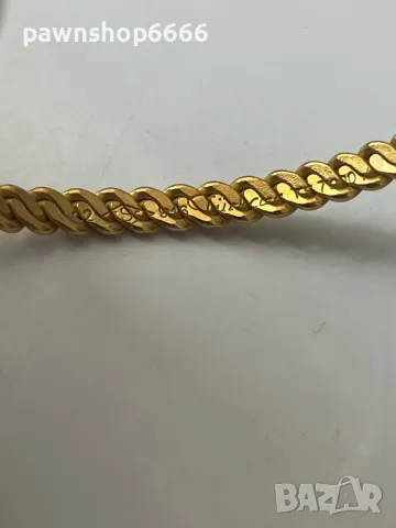 Златна гривна 22 карата, снимка 7 - Гривни - 50342378