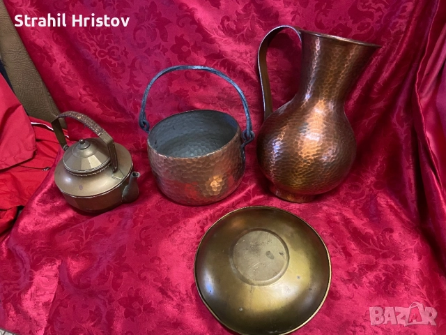 Медни и бронзови съдове, снимка 2 - Антикварни и старинни предмети - 52422056