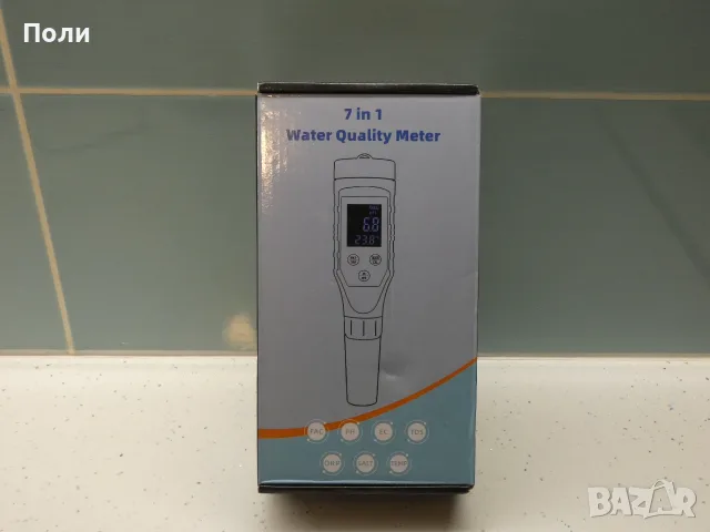 Water Tester 7 в 1 тестване на вода, pH, , снимка 2 - Други стоки за дома - 56475941