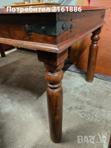 Масивна трапезна маса , снимка 2 - Маси - 52885636