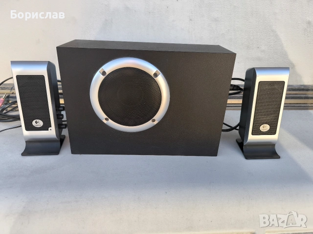 Тонколони за компютър Logitech , снимка 2 - Слушалки и портативни колонки - 54200397