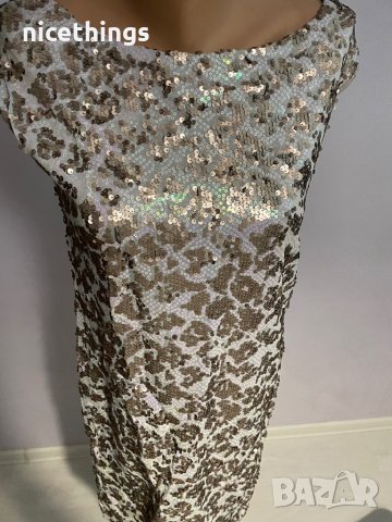 Нова дамска рокля с пайети , снимка 5 - Рокли - 36679356