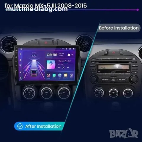 Mazda MX-5 Мултимедия Навигация Android, снимка 2 - Аксесоари и консумативи - 50066657