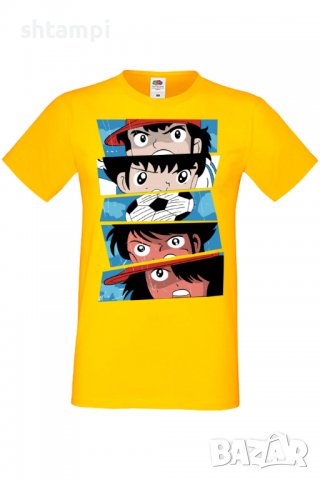 Мъжка тениска Captain Tsubasa 02,Анимация,игра,Празник,Повод,, снимка 10 - Тениски - 38075286
