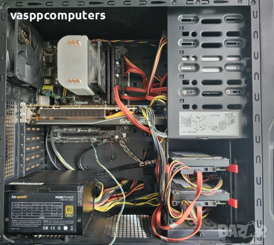 Геймърска конфигурация Intel i7-4790 / R9 290 / 16GB RAM / 256GB SSD + 1TB HDD, снимка 5 - Геймърски - 54276420