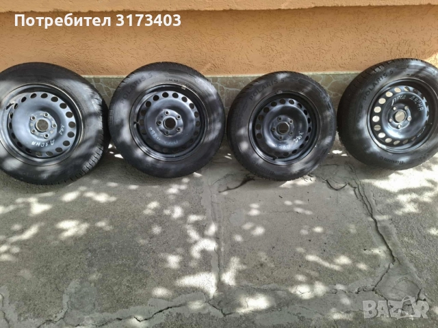 Продавам 4бр. гуми с джанти
