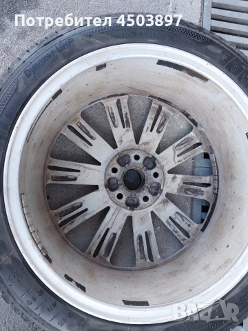 Продавам Джанти с гуми Пасат 8 19инч, снимка 3 - Гуми и джанти - 53936651
