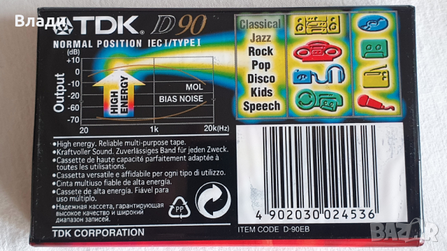 Нови аудио касети TDK, BASF Chromdioxid, снимка 10 - Аудио касети - 41738952