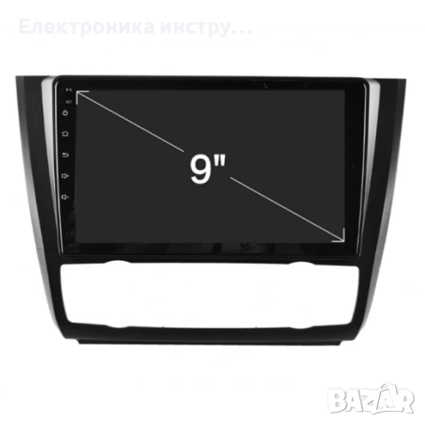 Android мултимедия GPS навигация CarPlay Android Auto + Камера – за BMW 1 Series E81 E82 E87 E88 , снимка 3 - Аксесоари и консумативи - 53927951