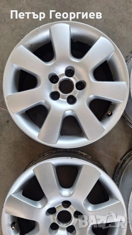АЛУМИНИЕВИ ДЖАНТИ  ФОЛСВАГЕН ШКОДА AУДИ -5x100х57-16 цола, снимка 5 - Гуми и джанти - 53981183